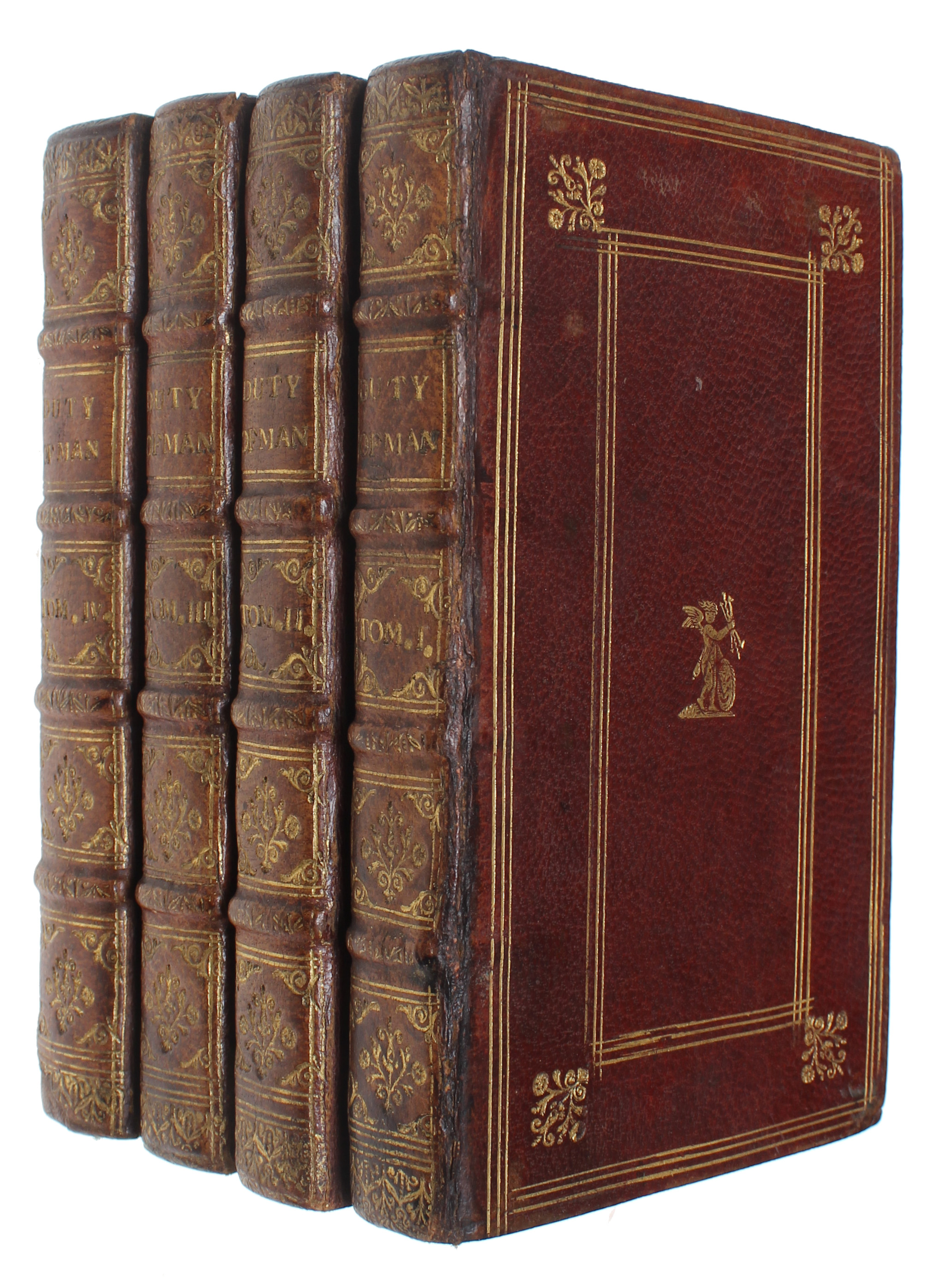 ALLESTREE, RICHARD). The Works of the Author of the Whole Duty of Man. In seven Books. In two Volumes. + (The Same:) Written by the Author of the Whole