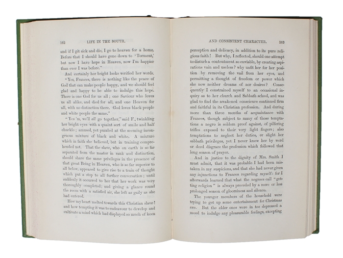 Life in the South; From the Commencement of the War by a blocaded British Subject. Being a social History of those who took Part in the Battles, from a personal Acquaintance with them in their own Homes. From Spring of 1860 to August 1862. 2 vols.