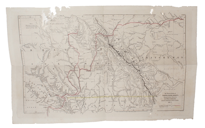 The North-West Passage by Land. being the Narrative of an Expedition from the Atlantic to the Pacific, undertaken with the View of Exploring a Route across the Continent to british Colombia through British Territory, by one of the Northern Passes in th...