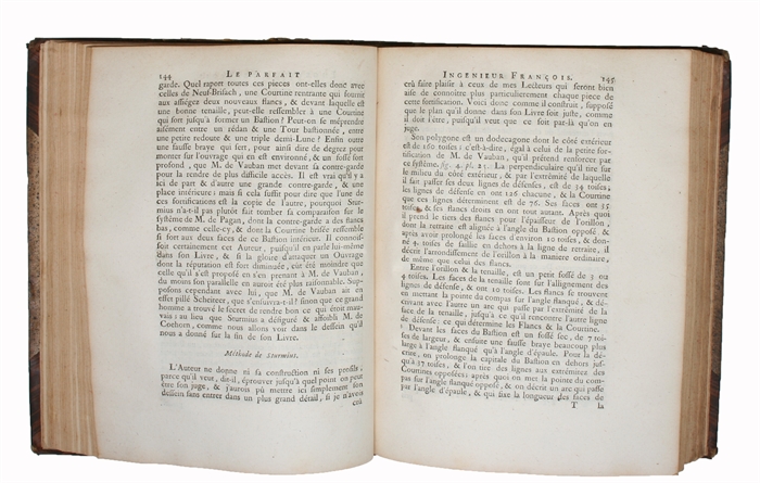 Le Parfait Ingenieur Francois, ou La Fortification offensive et défensive; contenant La Construction, L'Attaque & La Defense des Places Régulieres & Irregulieres, selon les Méthodes des plus Habile Auteurs de l'Europe, qui on écrit sur cette Science.