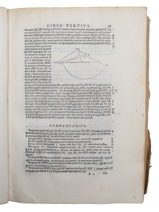 Pappi Alexandrini Mathematicae Collectione. A Federico Commandino Urbinatae In Latinum Conversae, & Commentarijs Illustratae.