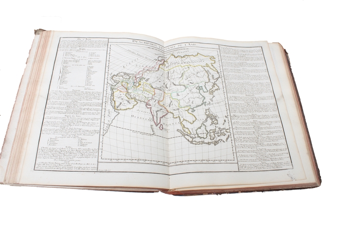 Atlas Méthodique et Elémentaire de Géographie et d'Histoire. Dedié a Monsieur le President Hénault (and) Atlas Historique et Geographique. (Together 3 vols.).