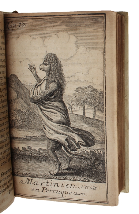 Voyage de Nicolas Klimius dans le Monde Souterrain, contenant une nouvelle téorie de la Terre, et l`Histoire d´une cinquiême Monarchie inconnue jusqu' à-present. Ouvrage tiré de la Bibliothéque de Mr. B. Abelin; et traduit du Latin par Mr. De Mauvillon.