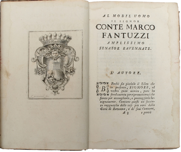 Il Forestiere instruito delle Cose notabilii della Citta' di Ravenna, e Suburbane della Medesima Operetta.