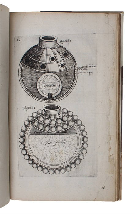 Vollkommene Unterweisung, wie Raketen, Feuer=Wasser=Sturm=Kugeln, Granaten, Pech=Sturm=Krantze, und allerhand Luft und Ernsthaffte Feuer=wercke zubereiten. Sampt gründlicher Anleitung zur Artillerie: als vom Mortier, von allerhand groben und kleinen G...