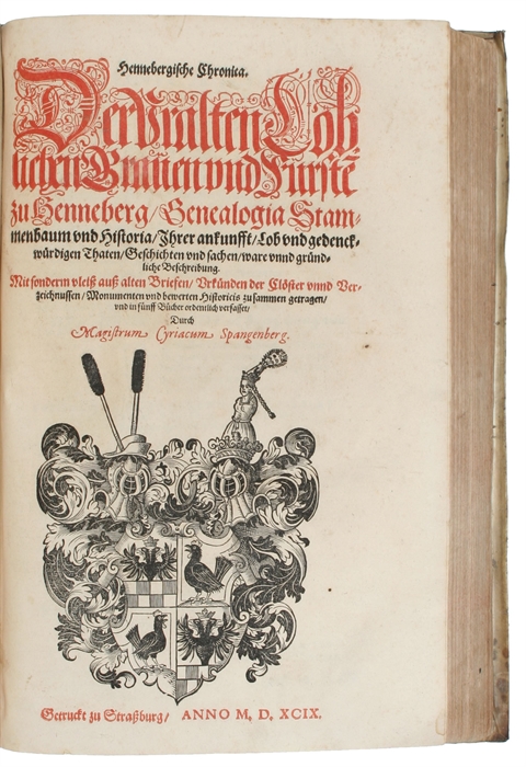 Oldenburgische Chronicon Das ist Beschreibung Der Löblichen Uhralten Grafen zu Oldenburg und Delmenhorst/ ec. Von welchen die jetzige Könige zu Dennemarck und Hertzogen zu Holstein entsprossen, Sampt Ihres Stammens ersten Ankunnft, Thaten, Regierung, ...