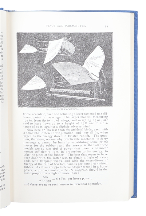 Progress in Flying Machines. Being a Facsimile of The Whole of The First 1894 Edition including original illustrations. With a Foreword by Alan B. Shepard.