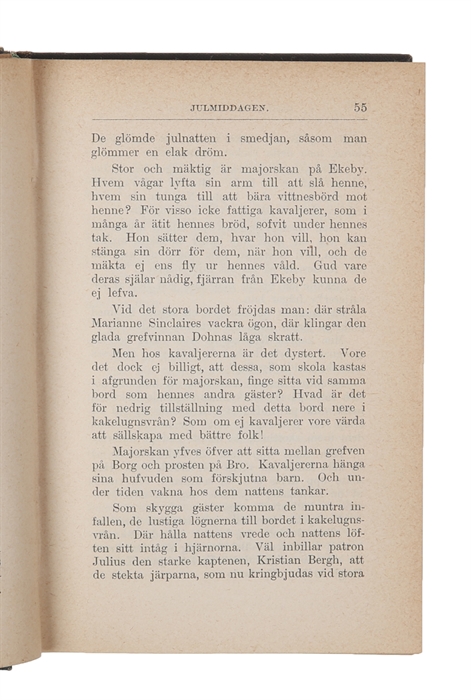 Gösta Berlings Saga. Förra - (Senare) Delen.
