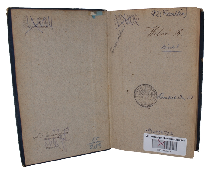 Vie de Benjamin Franklin, écrite par lui-meme, suivie des ses Oeuvres morales, politiques et litteraires. Dont la plus grande Partie n'avoit pas encore été publee. Traduit de L'Anglais, avec des Notes, par J. Castera. 2 vols.