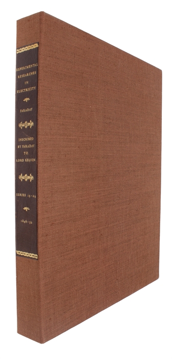 Experimental Researches in Electricity. (Twenty-second Series). [Offprint: Philosophical Transactions, Part 1 for 1849].