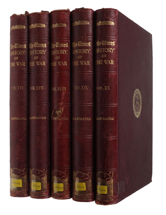The Times History of the War. 22 vols. (including Index).