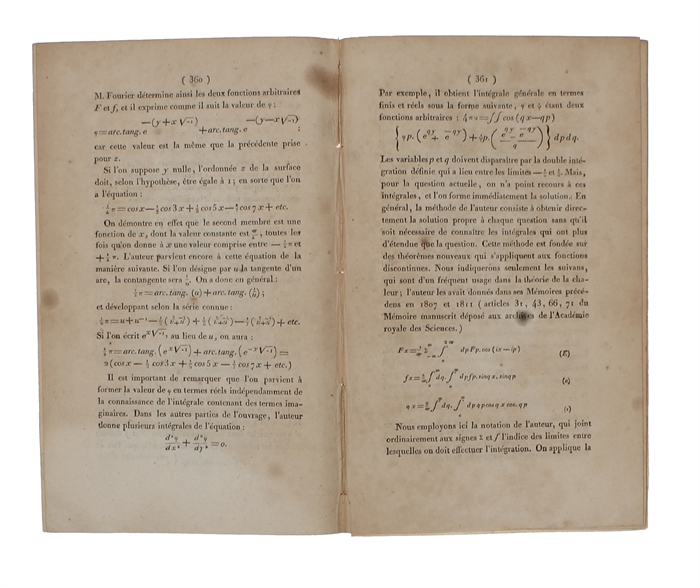 7 Papers on Radiant Heat: 1. Théorie de la chaleur (Extrait) - 2. Note sur la Chaleur rayonnante. - 3. Sur la Théorie-Physique de la Chaleur rayonnante. - 4. Extrait d'un Mémoire sur la Refroidissement séculaire du globe terrestre. - 5. Remarques gén...