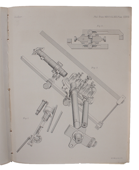 Spectroscopic Observations of the Sun.- No. II. Received November 19,- Read November 19 and 26, 1868. (With additional notes Nov. 26, April 9, 1869, Oct. 10, 1869).