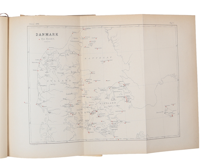 1.- 12.  Aarsberetning om danske Fugle. Ved Chr. Fr. Lütken, Oluf Winge, Herluf Winge og R. Hørring. (De første 5 beretninger på tysk og engelsk).