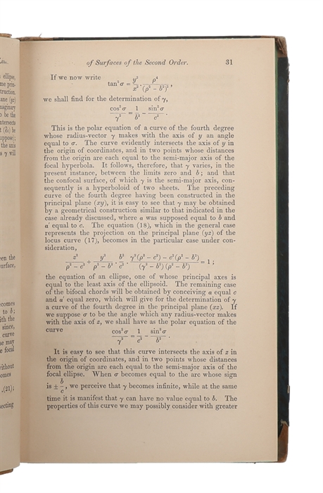 The Theory of Linear Transformations (+) On The Reduction of the General Equation of the n-th Degree (Sequel to a Memoire on the Theory of Linear Transformations) [Boole] (+) Note on Mr. Cockle's  Solution of a Cubic Equation [Cayley].