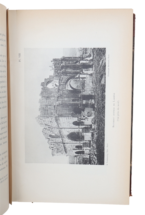 Les Monuments antiques de l'Algérie. Ouvrage publié sous les Auspices du Gouvernement général de L'Algerie. 2 Vols.