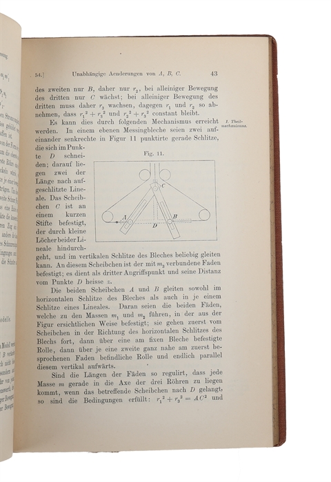 Vorlesungen über Maxwells Theorie der Elektricität und des Lichtes. I.- (II.) Theil. (1. Ableitung der Grundgleichungen für ruhende, homogene, isotrope Körper. - 2. Verhältniss zur Fernwirkungstheorie; specielle Fälle der Elektrostatik, stationären St...