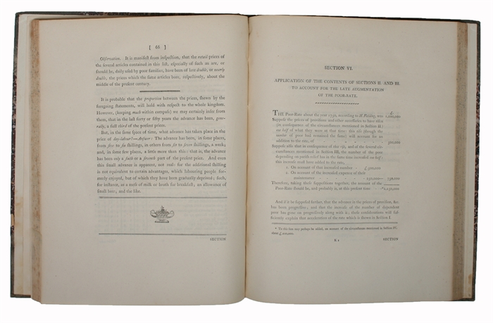 The Case of Labourers in Husbandry Stated and Considered, in Three Parts. Part I. a View of Their Distressed Condition. Part II. the Principal Causes of Their Growing Distress and Number, and the consequent increase of the poor-rate. Part III. Means of...