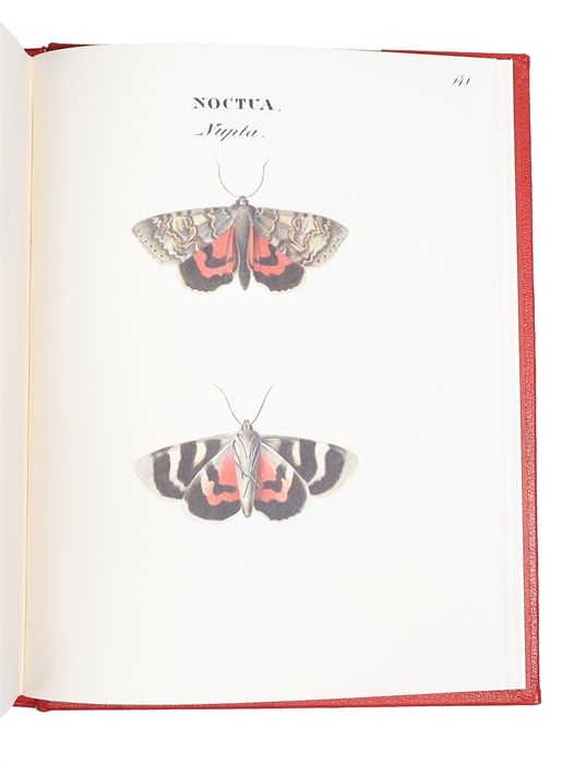 Swenska Fjärilar. Ordo Lepidoptera. (1. Diurni. 2. Nocturni). Efter Naturen Målade. 2 Bd. + Swenska Fjärilar målade för greve Nils Bonde 1828-1835. Kommentar av Björn Dal. (ialt 3 Bd.)