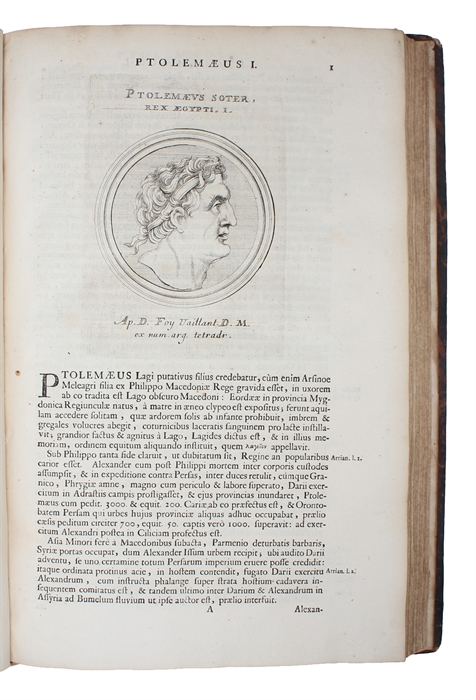 Historia Ptolemaeorum Aegypti Regum, Ad fidem NUMISMATUM accommodata.