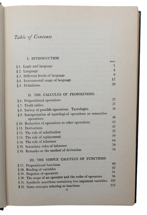 Elements of Symbolic Logic.