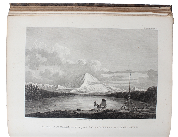 Voyage de Découvertes, a L'Océan Pacifique du Nord, et autour du Monde; dans lequel la côte Nord-Ouest de l'Amérique a été soigneusement reconnue et exactement relevée: ordonné par le Roi D'Angleterre, principalement dans la vue de constater s...