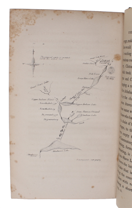 Narrative of a Journey to the Shores of the Arctic Ocean, in 1833, 1834, and 1835; under the Command of Capt Back, R N. 2 vols.