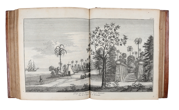 Voyage autour du Monde, fait dans les Années MDCCXL,I,II,III,IV.... dans la Mer du Sud. Tiré des Journaux & autres Papiers de ce Seigneur, & publié par Richard Walter... Orné des Cartes & des Figures en Taille douce. Traduit de Anglois.