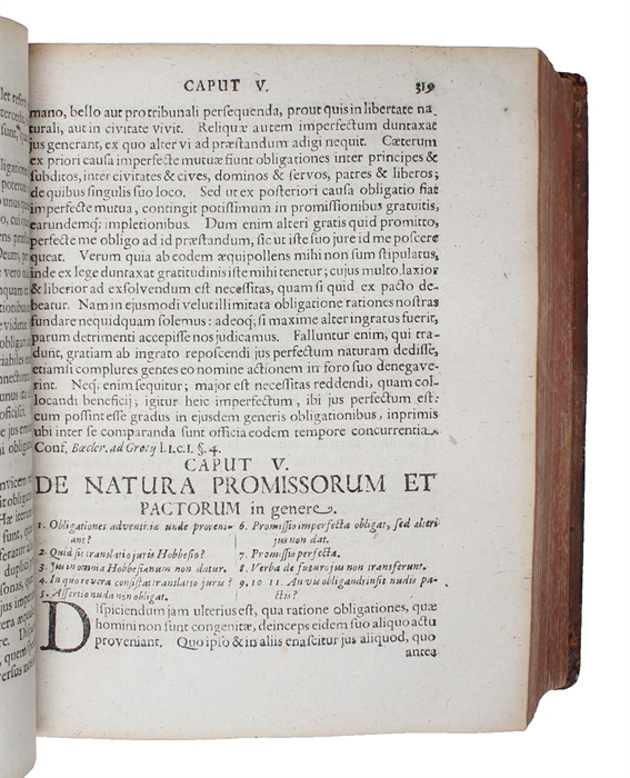 De Jure Naturae et Gentium Libri octo. Cum Gratia & Privilegio S. Caesareae Majestatis.