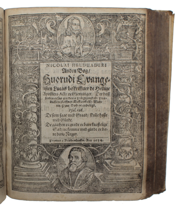 Historiarum Sacrarum Encolpodion det er, En Nye oc Nyttig Bog, om vor Herris Jesu Christi, sampt hans hellige Apostlers, Confessorum oc Martyrers Liff ocg leffnets Historie, udi huilcken findis Aaret, Maaneden oc Dagen, paa huilcke alting er skeed, oc...