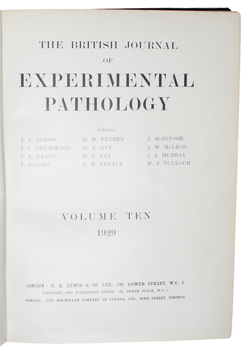 On the Antibacterial Action of Cultures of a Penicillium, with special reference to their use in the Isolation of B. Influenzae. [In: British Journal of Experimental Pathology, Vol. X, No. 3].