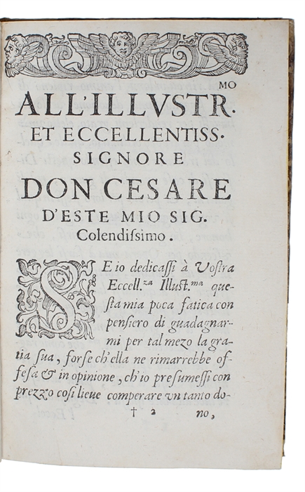 Discorsi, morali, politici, et militari. Tradotti dal sig. Girolamo Naselli lingua Francese nell' Italiana. Con un Discorso se is forastiero si deue admettere alla administratione della Republica. All'Illustriss. & Eccell. Sig. Don Cesare d'Este.