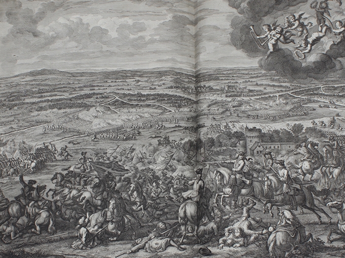 Histoire Militaire du Prince Eugene de Savoye, du Prince et Duc de Marlborough, et du Prince de Nassau-Frise. Ou l'on trouve un détail des Principales Actions de la dernière Guerre, & des Batailles & Sieges commandez par ces trois Généraux. Enrichie ...