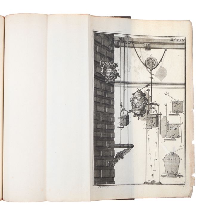 Theatrum Machinarum Generale. Schau=Platz des Grundes Mechanischer Wissenschaften...   Alles mit viel nütlichen Anmerkungen und besonderen neuen Inventionibus und Machinen vermehret, und mit vielen Figuren deutlich vor Augen gestellet... Bd. 1-9 (von 10)