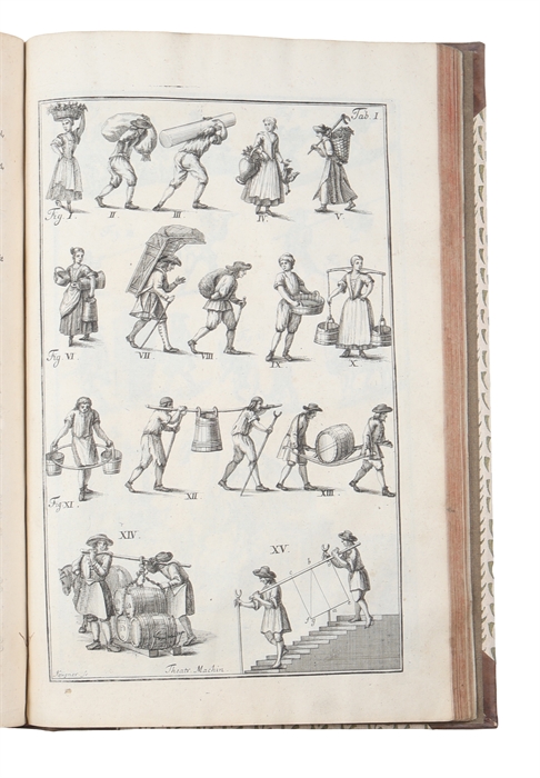 Theatrum Machinarum Generale. Schau=Platz des Grundes Mechanischer Wissenschaften...   Alles mit viel nütlichen Anmerkungen und besonderen neuen Inventionibus und Machinen vermehret, und mit vielen Figuren deutlich vor Augen gestellet... Bd. 1-9 (von 10)