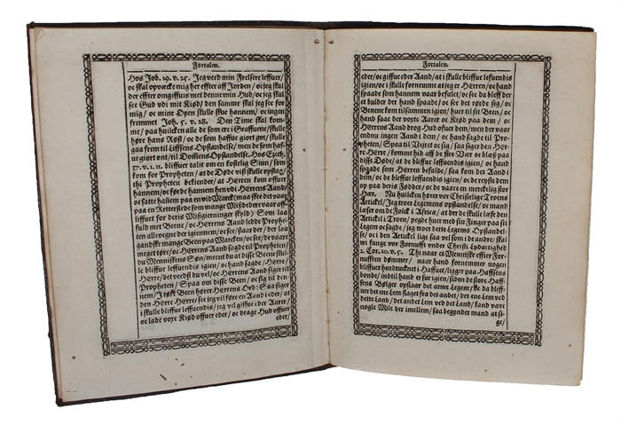 2 Ligprædikener. 1: En Christelig Ljg Sermon.... Jørgen Hondorff til Rønneholm,... Befalnings Mand offuer Jerrested Herrit... nederset i Steehaff Kircke, den 21 Maij Anno 1640. Aff J.J.B. (Jens Jenson Brun).- 2. Siælens Sabbath oc Ro... Velbiurdige Fr...