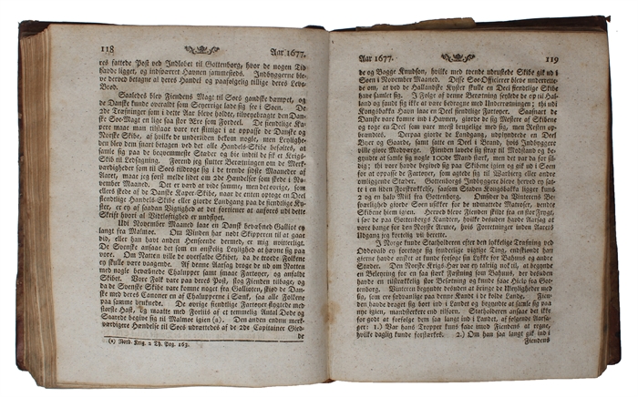 Kong Christian den Femtes Krigs=Historie, for Aarene 1675. til 1679. da Freden blev sluttet. Første- (Anden) Deel.