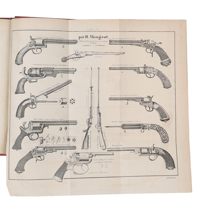 Des Armes Rayées. Apercu pratique et théorique de ces armes, au point de vue de la guerre, l'art d'en régler le tir, la portée, etc., suivi d'une Notice sur le revolver mangeot-Comblain, considéré comme arme défensive.
