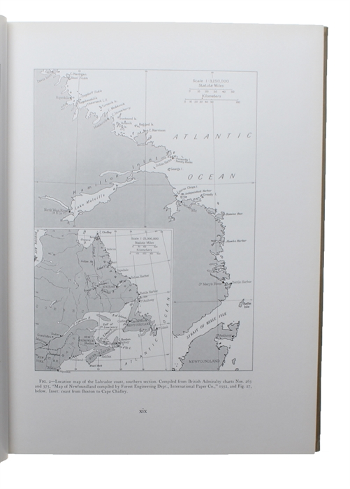 Northernmost Labrador mapped from the Air. 2 vols. (Text + maps).