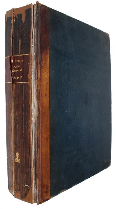 Atlas général des Phares et Fanaux à l'usage des Navigateurs,... Publié sous les Auspices de S.A.R.Mgr le Prince de Joinville. 23 Parts. (All published).