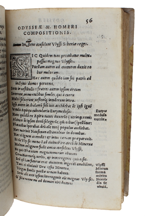 Poetarum Omnium. Ilias & Odyssea. 2 vols. 

I. Ilias, Andrea Divo justinopolitano interprete, ad verbum translata. Herodoti Halicarnassei libellus, Homeri vitam fidelissime continens, Conrado Heresbachio interprete. cum Indice copiosissimo. Cum Gratia...