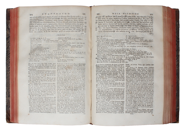 H Kainh Aiaohkh. Novum Testamentum Graecum Editionis Receptae, Cum Lectionibus Variantibus Codicum Mss., Editionum Aliarum, Versionum et Patrum, Necnon Commentario Pleniore ex Scriptoribus Veteribus, Hebraeis, Graecis, Et Latinis, Historiam Et Vim Ver...