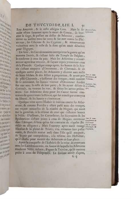 L'histoire de Thucydide, de la guerre du Peloponese; continuee par Xenophon.
