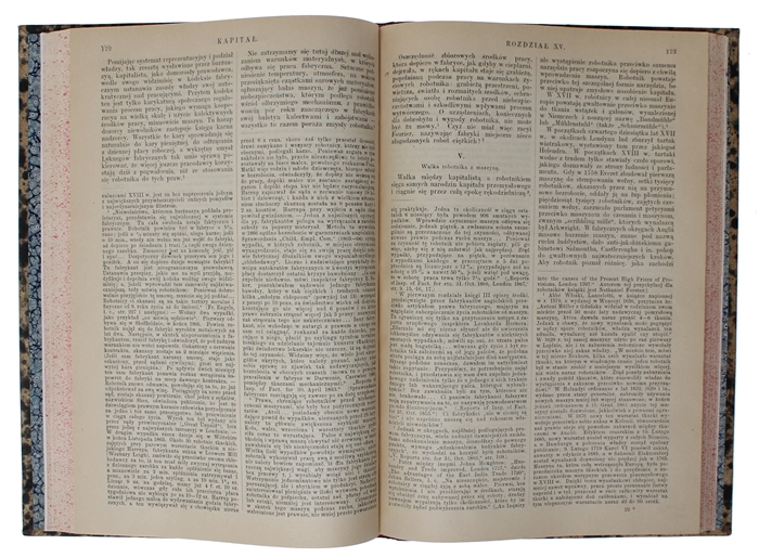 Kapital. Krytyka ekonomii politycznej. Tom Pierwszy. Ksiega I. Wytwarzanie kapitalu. 