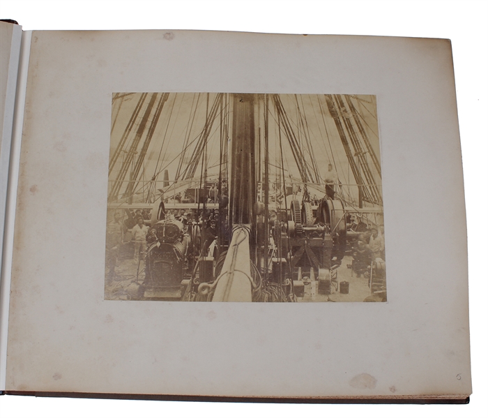 The Tordenskjold-expedition. 71 albumen prints from the 1860'ies to 1873.