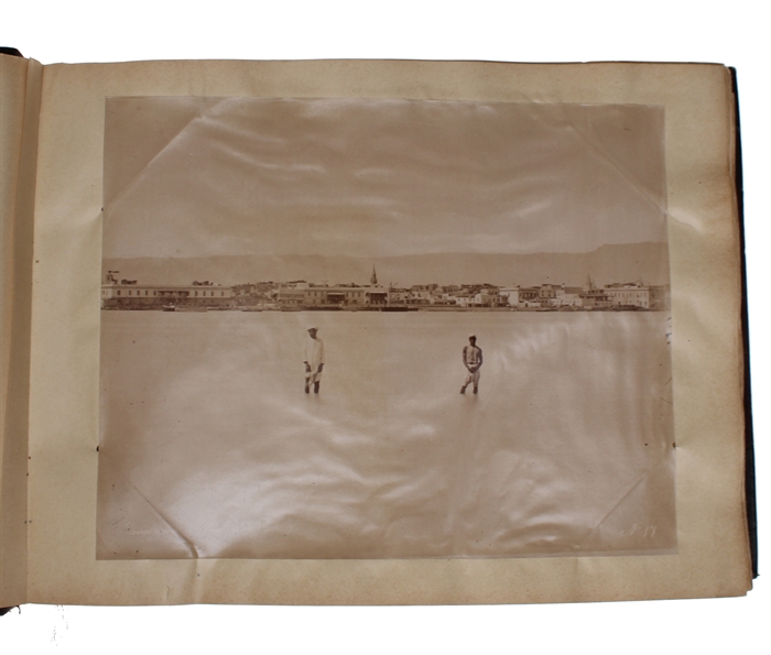 Album containing 146 albumen prints of Egypt from the 1870ies.