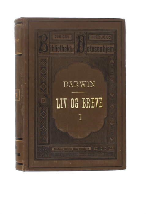 Liv og Breve med et Kapitel Selvbiografi udgivne af hans Søn Francis Darwin. 3 vols.