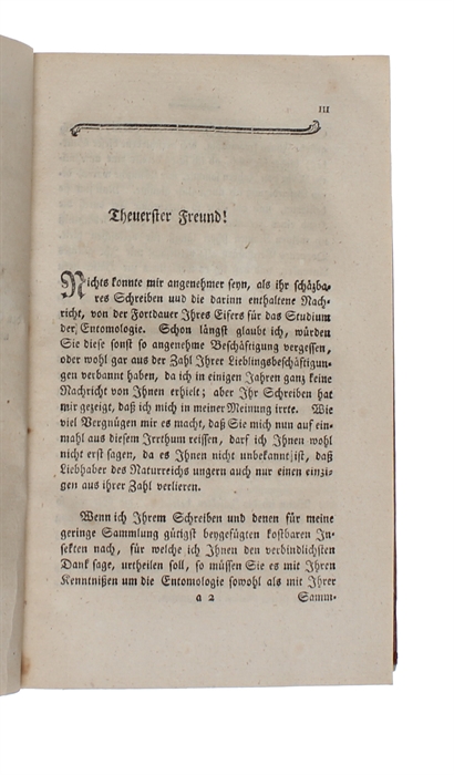 Natursystem aller bekannten in- und ausländischen Insecten. Nach dem System des Ritters Carl von Linné bearbeitet. Schmetterling. 11 vols.