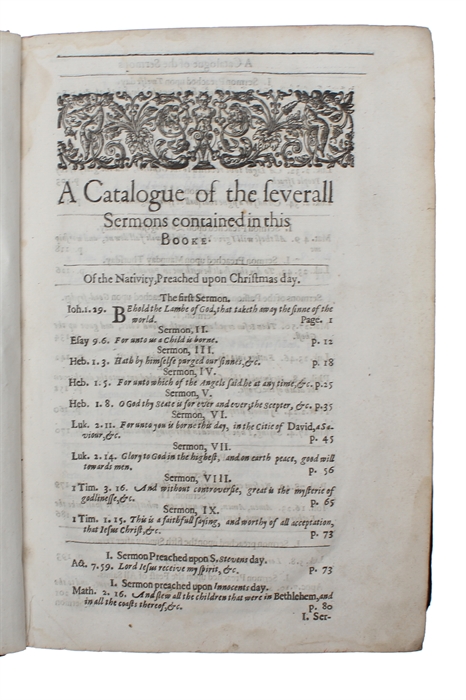 Sermons Preached by That Reverend and Learned Divine Richard Clerke, Dr. in Divinitie; Sometimes Fellow of Christ Colledge in Cambridge. One of the most Learned Translators of our English Bible; Preacher in the Famous Metropolitan Church of Christ, Ca...