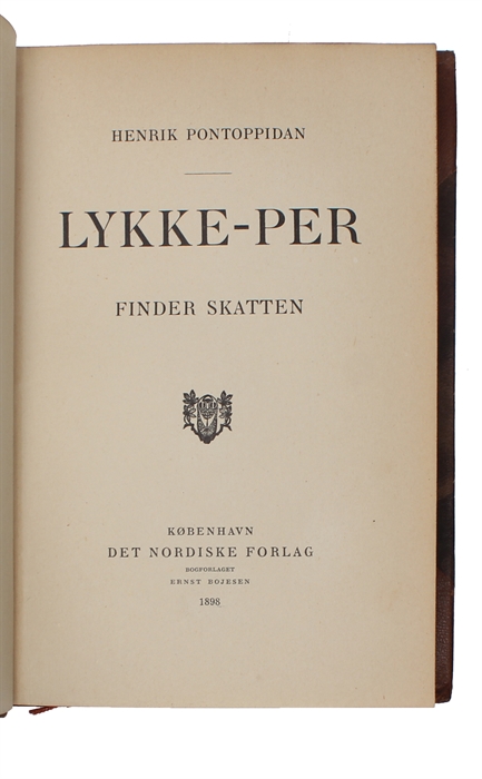 Lykke-Per. 8 Bd. (Hans Ungdom - Finder Skatten - Hans Kærlighed - I det Frememde - Hans Store Værk - Og hans Kæreste - Hans Rejse til Amerika - Hans sidste Kamp).